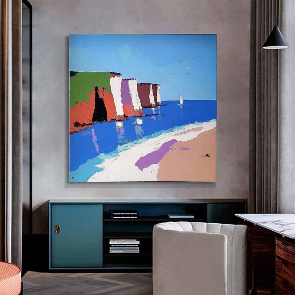 SEA & BEACH ART "PILLARS OF COLOR"