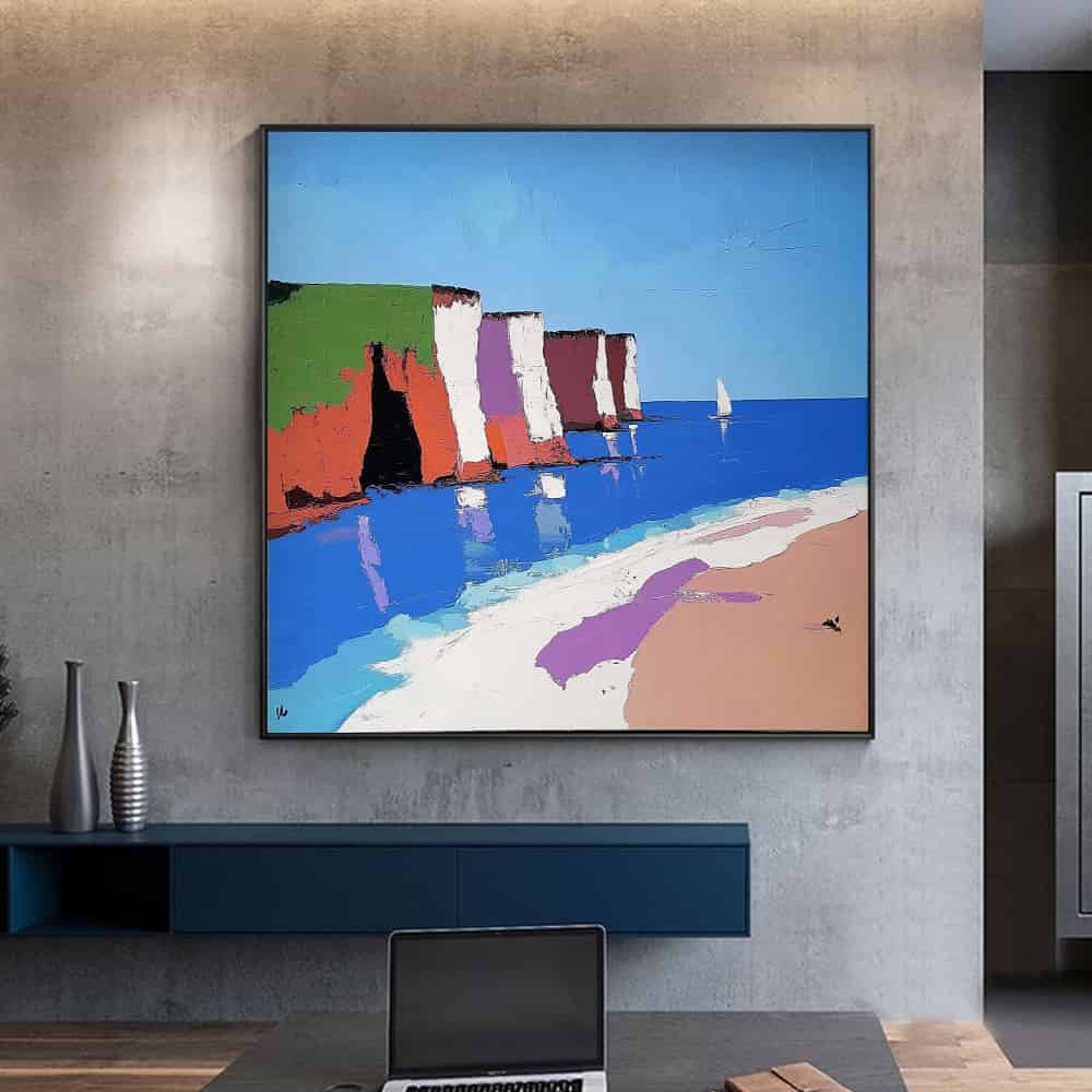 SEA & BEACH ART "PILLARS OF COLOR"