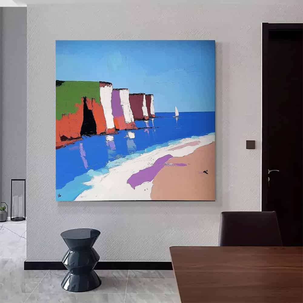SEA & BEACH ART "PILLARS OF COLOR"