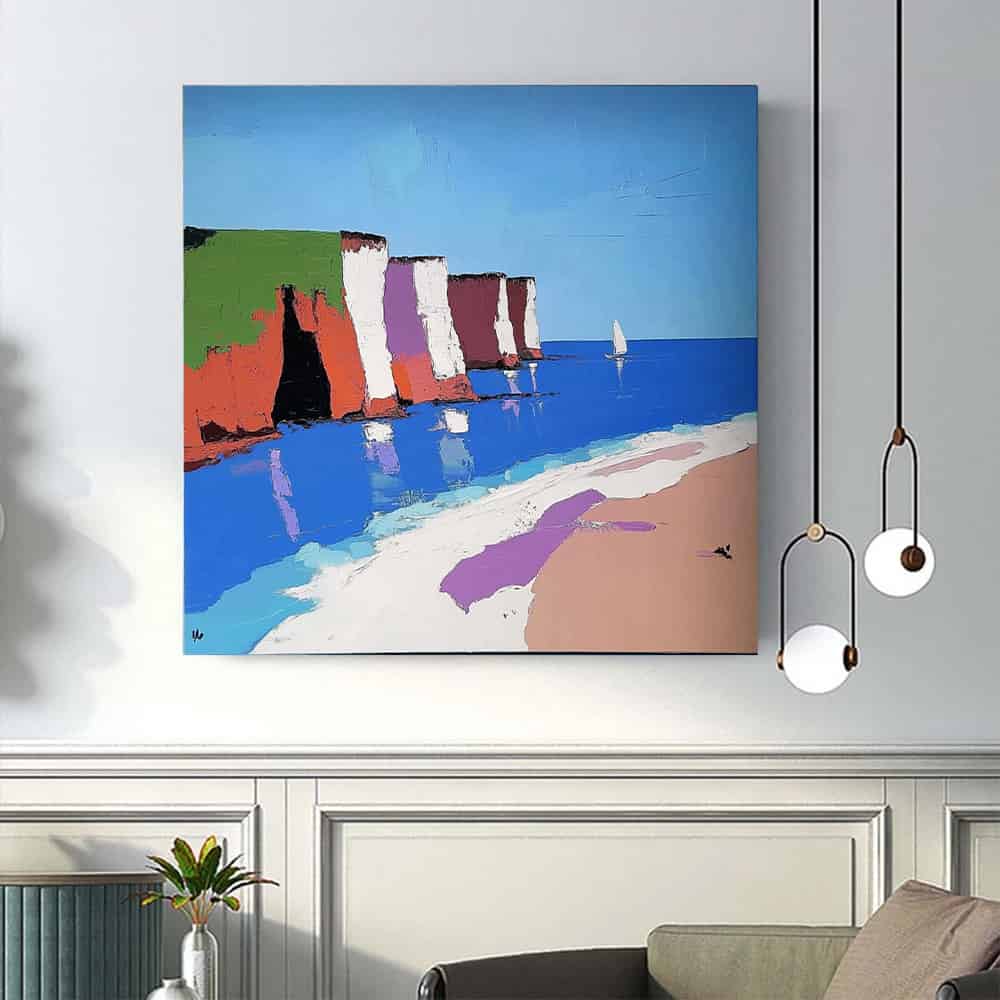 SEA & BEACH ART "PILLARS OF COLOR"