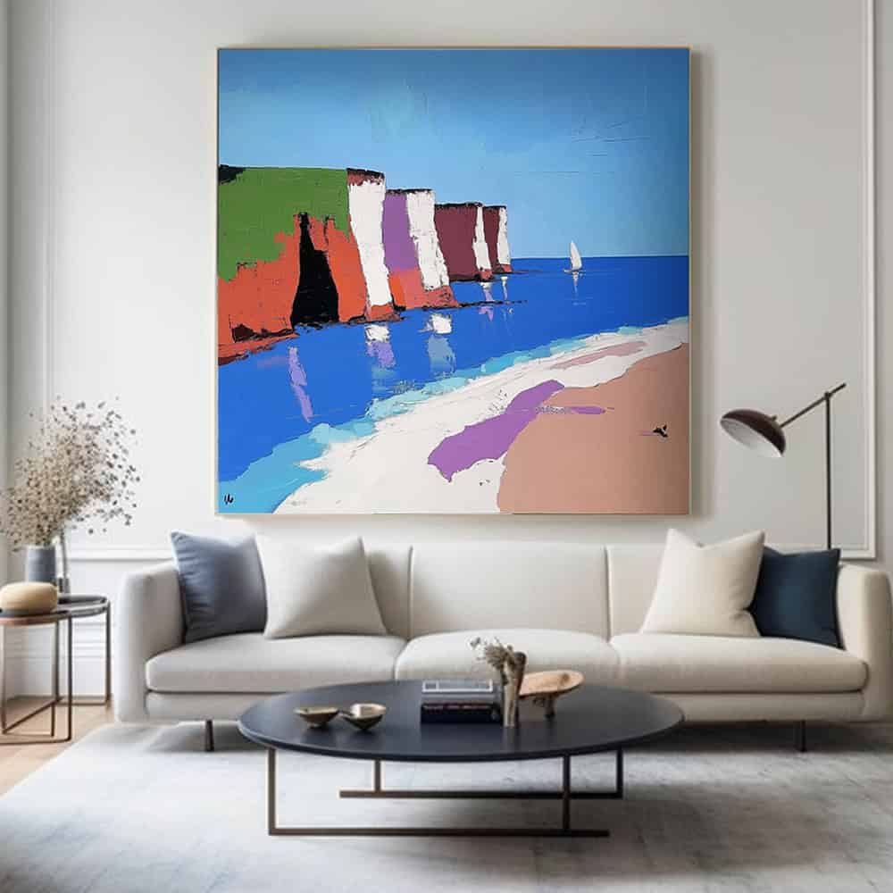 SEA & BEACH ART "PILLARS OF COLOR"