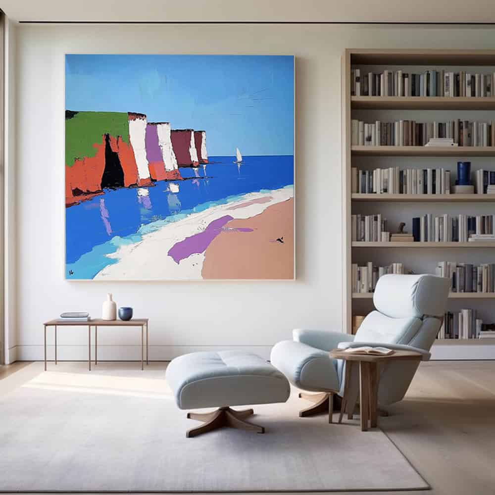 SEA & BEACH ART "PILLARS OF COLOR"