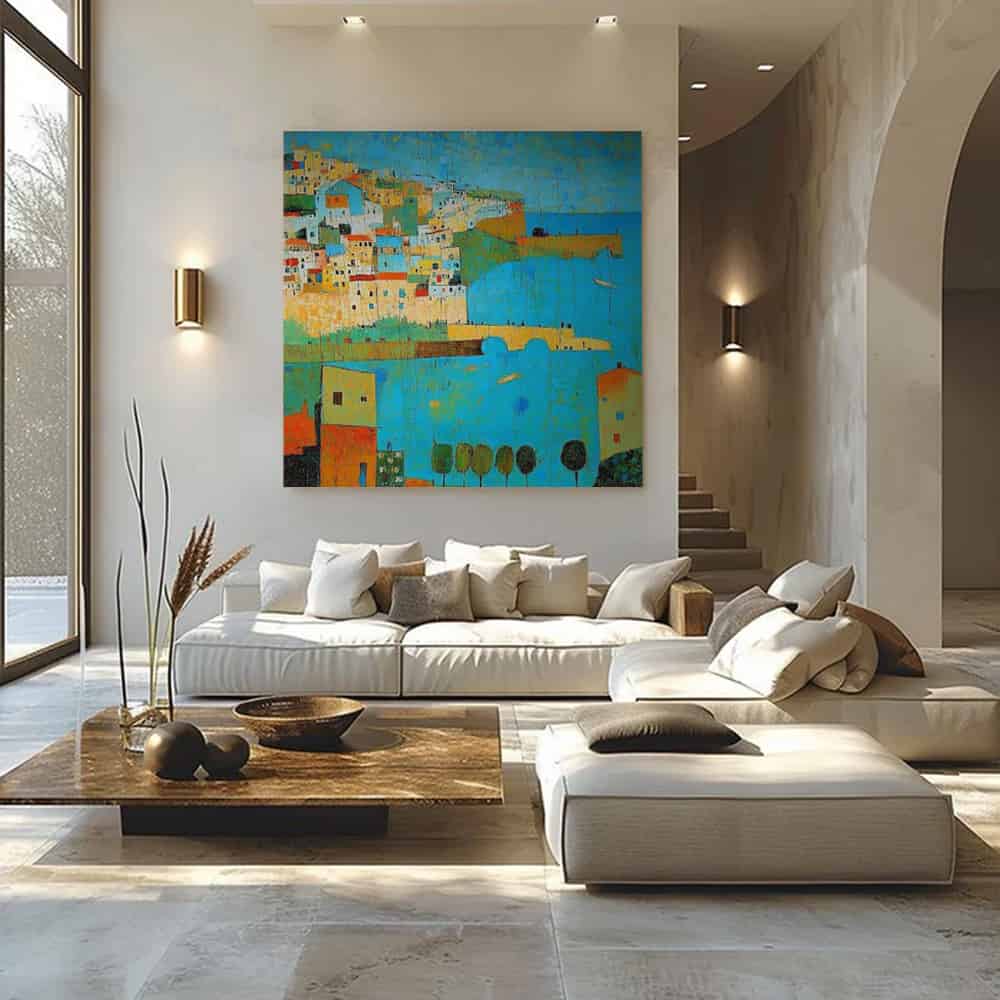 SEA & BEACH ART "THE AZURE CITADEL"