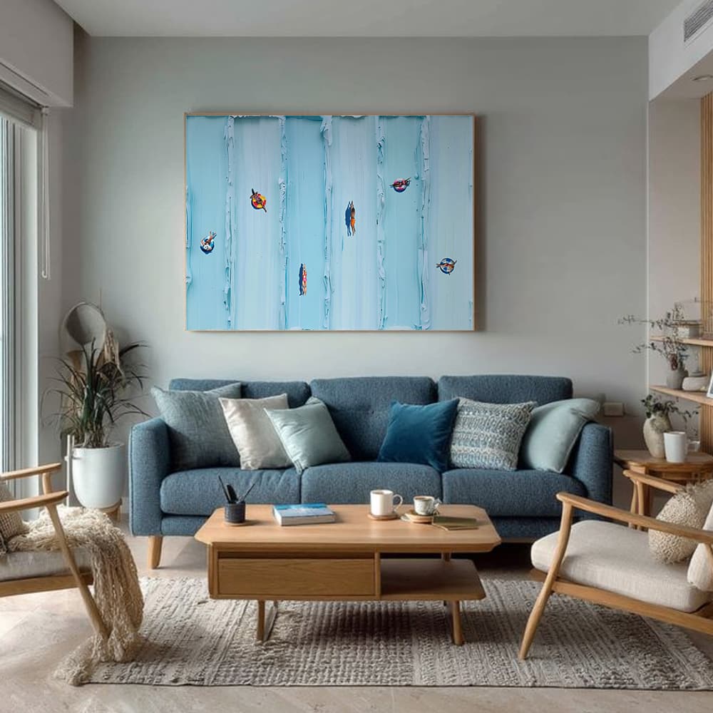 SUMMER BEACH ART "CASCADE LANES"