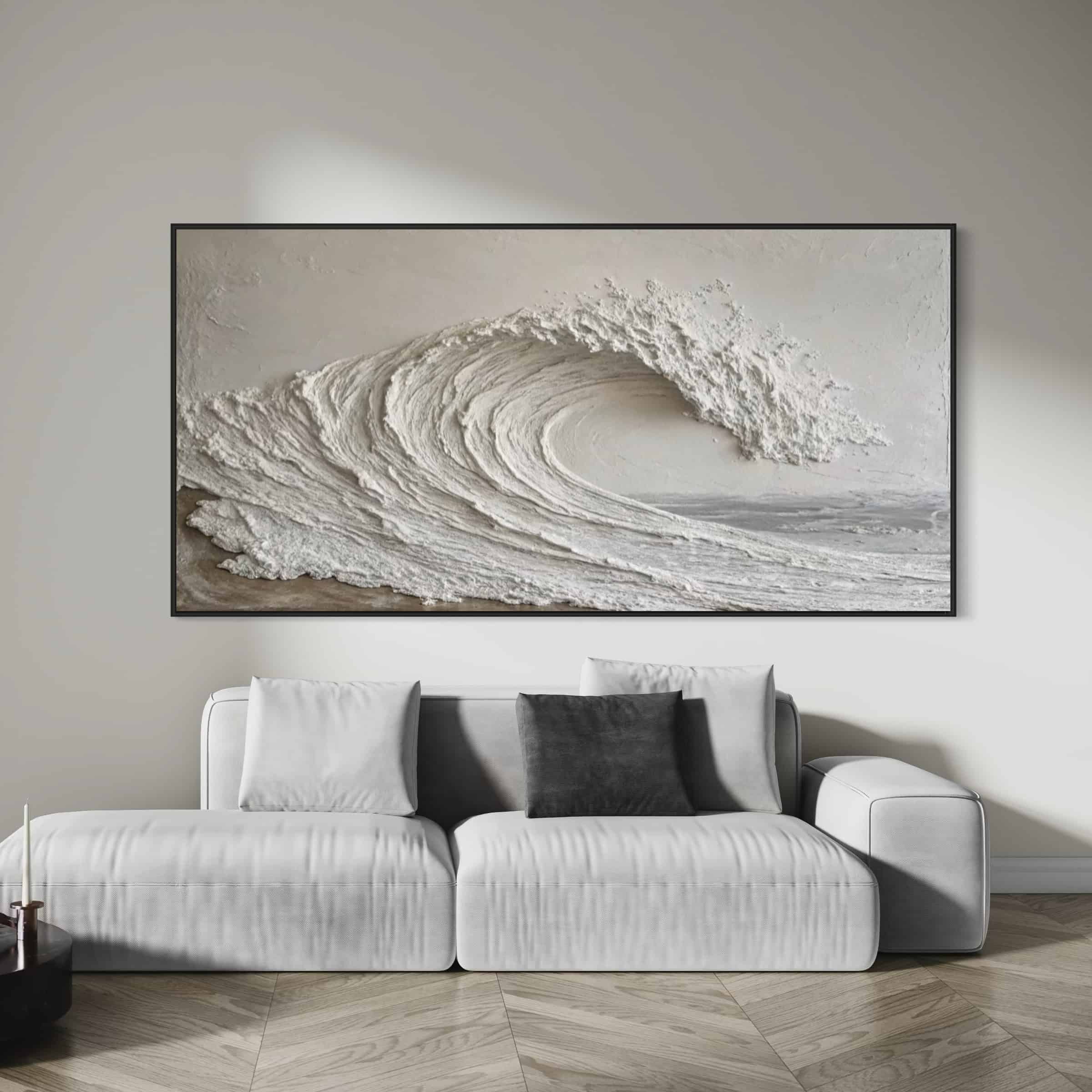 SEA & BEACH ART "FROZEN WAVE"