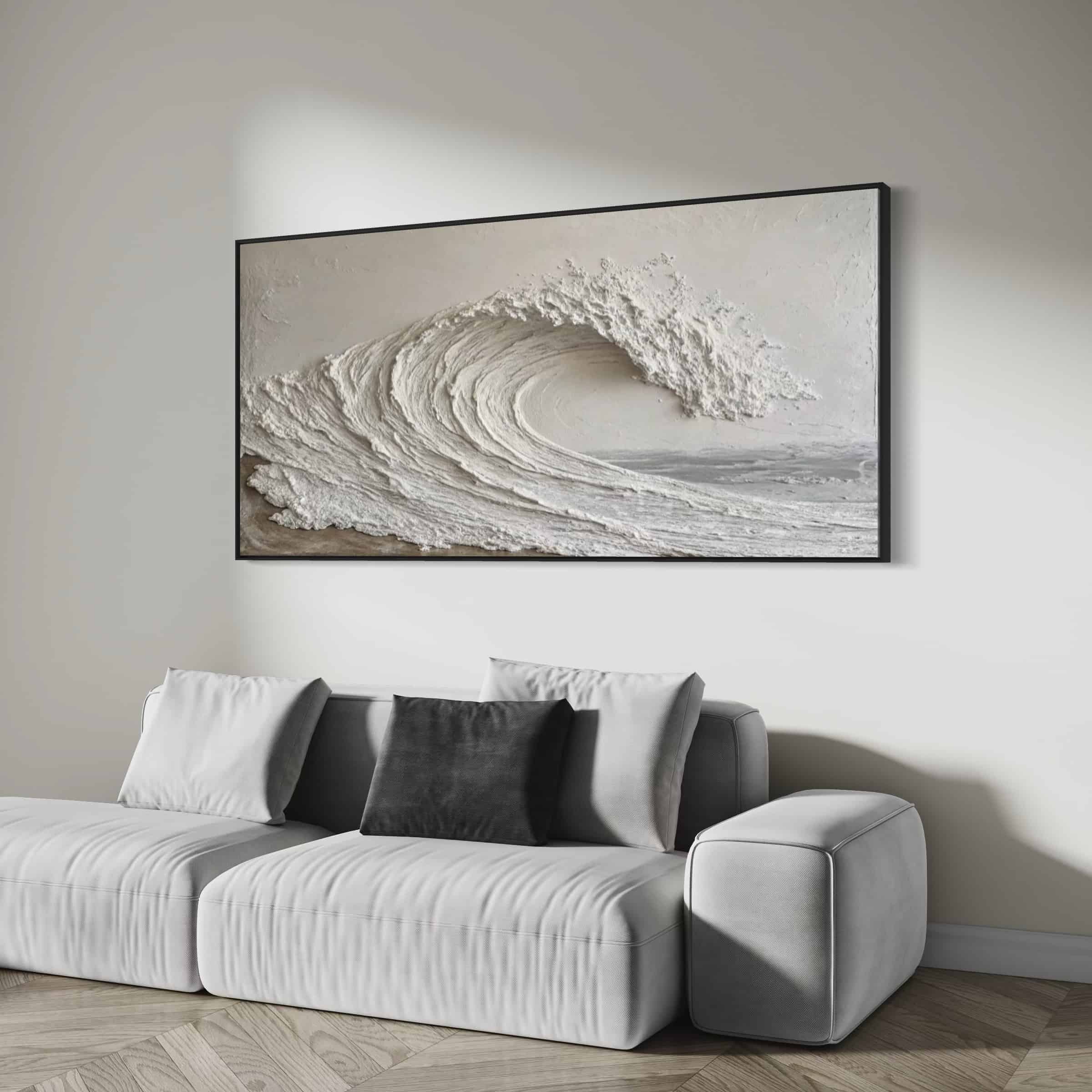 SEA & BEACH ART "FROZEN WAVE"