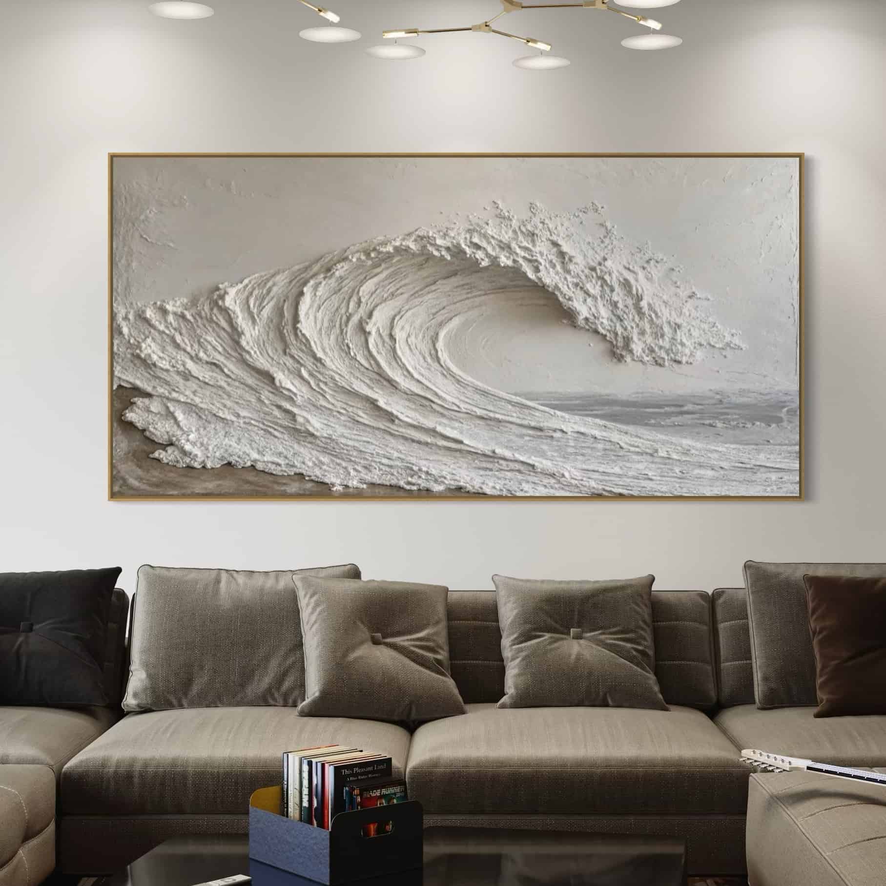 SEA & BEACH ART "FROZEN WAVE"