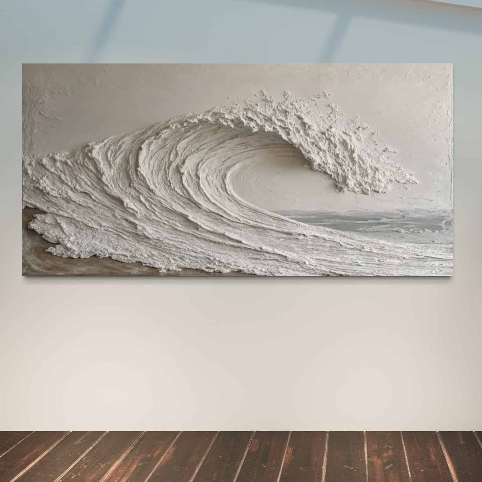 SEA & BEACH ART "FROZEN WAVE"