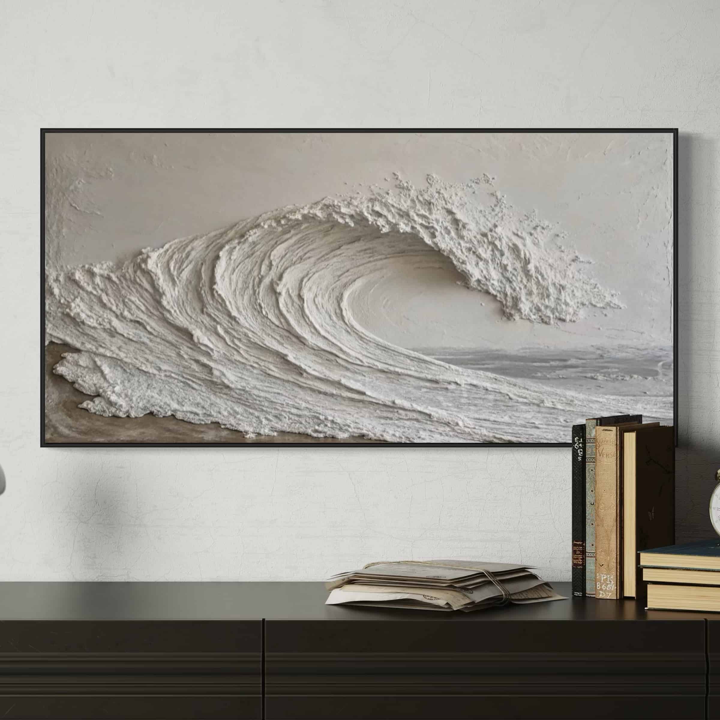 SEA & BEACH ART "FROZEN WAVE"