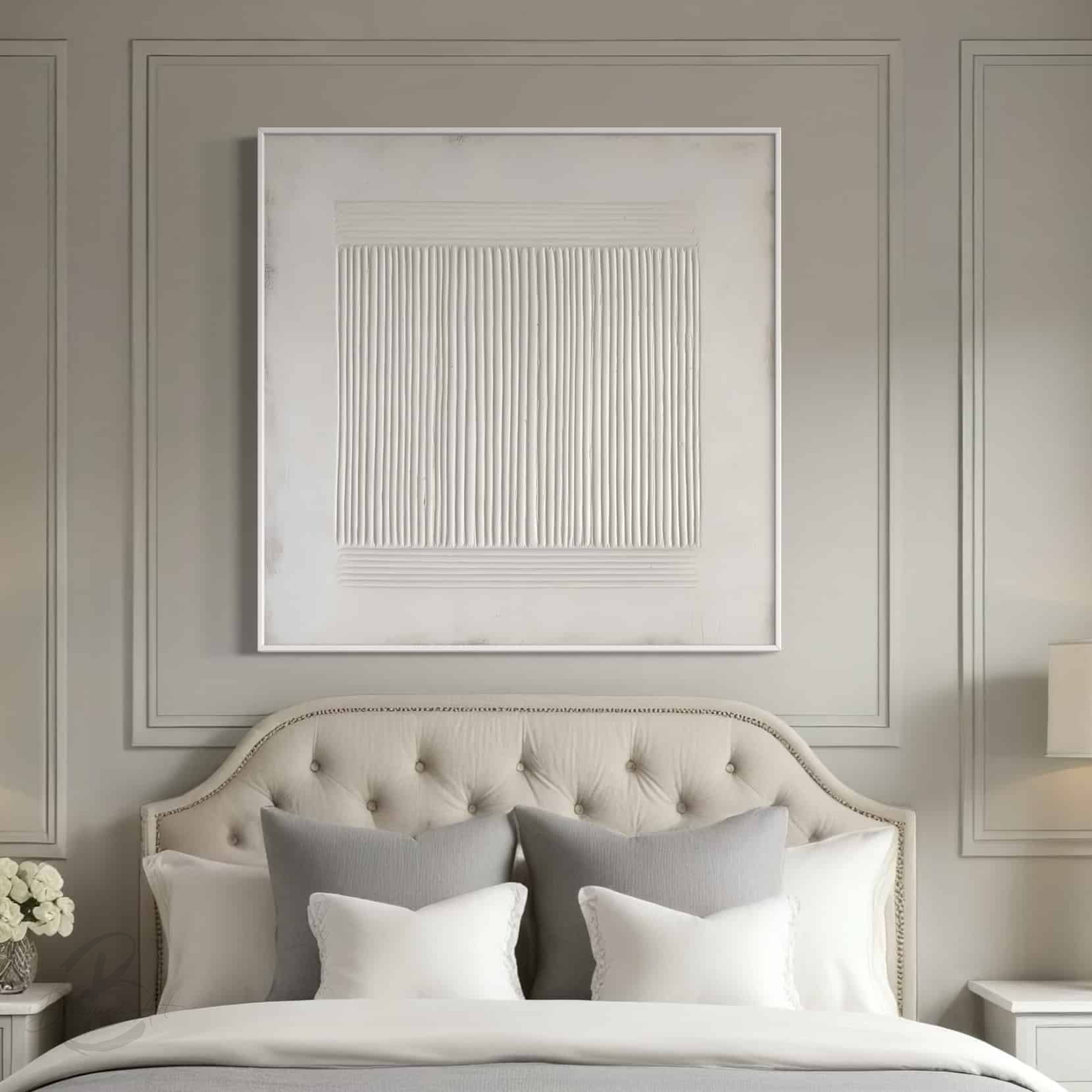 WABI SABI WALL ART "WHITE RHYTHM"