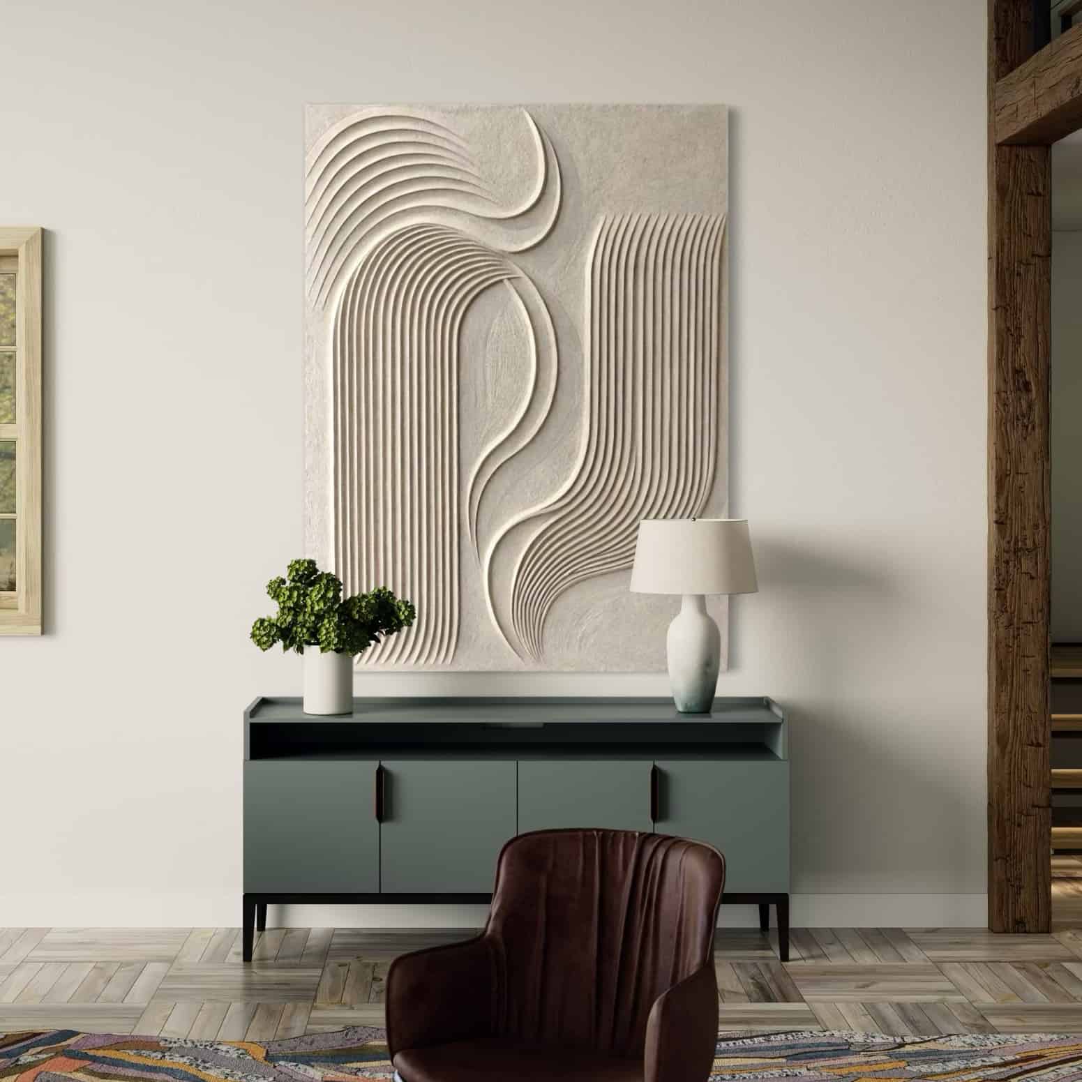 WABI SABI WALL ART "GENTLE CURRENTS"