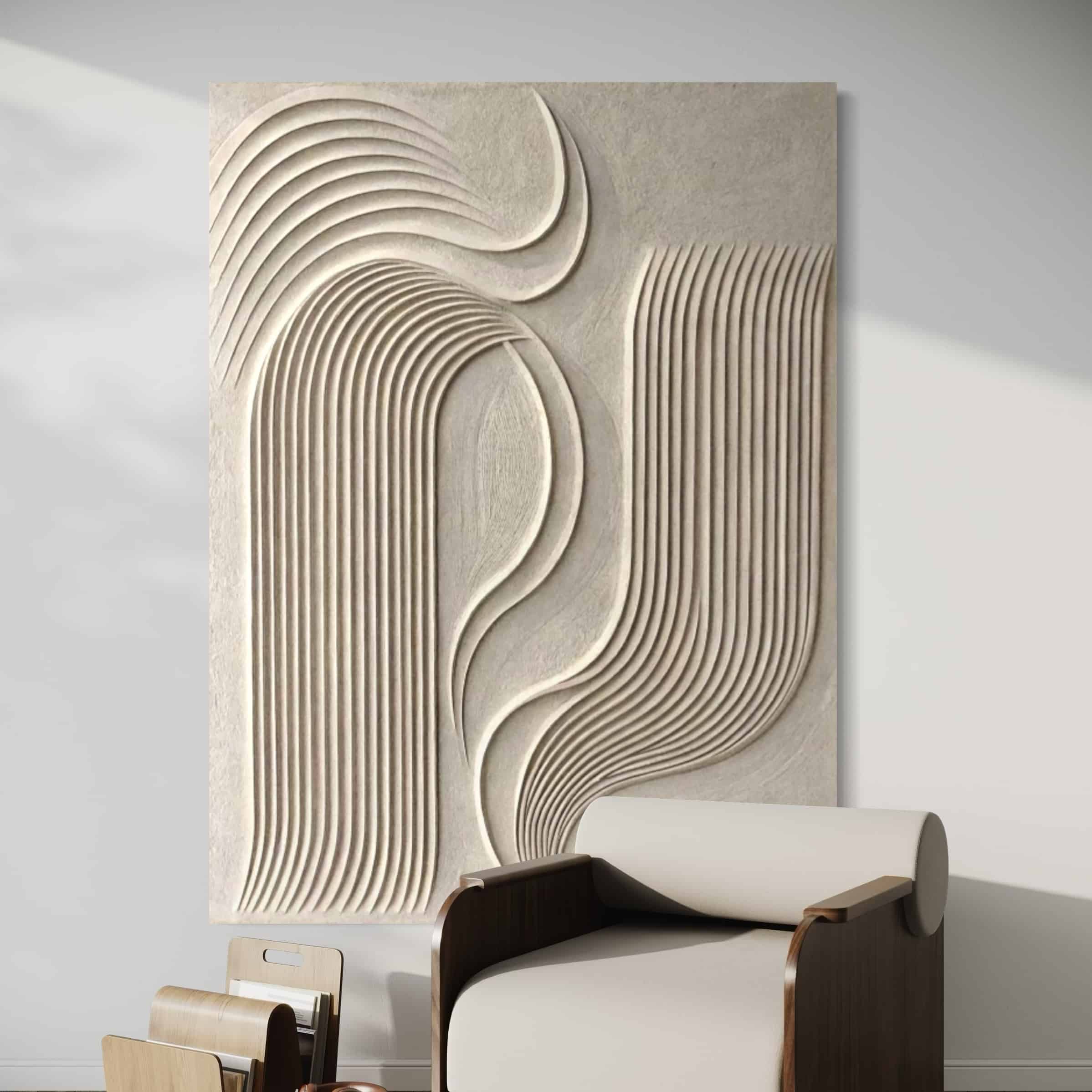 WABI SABI WALL ART "GENTLE CURRENTS"
