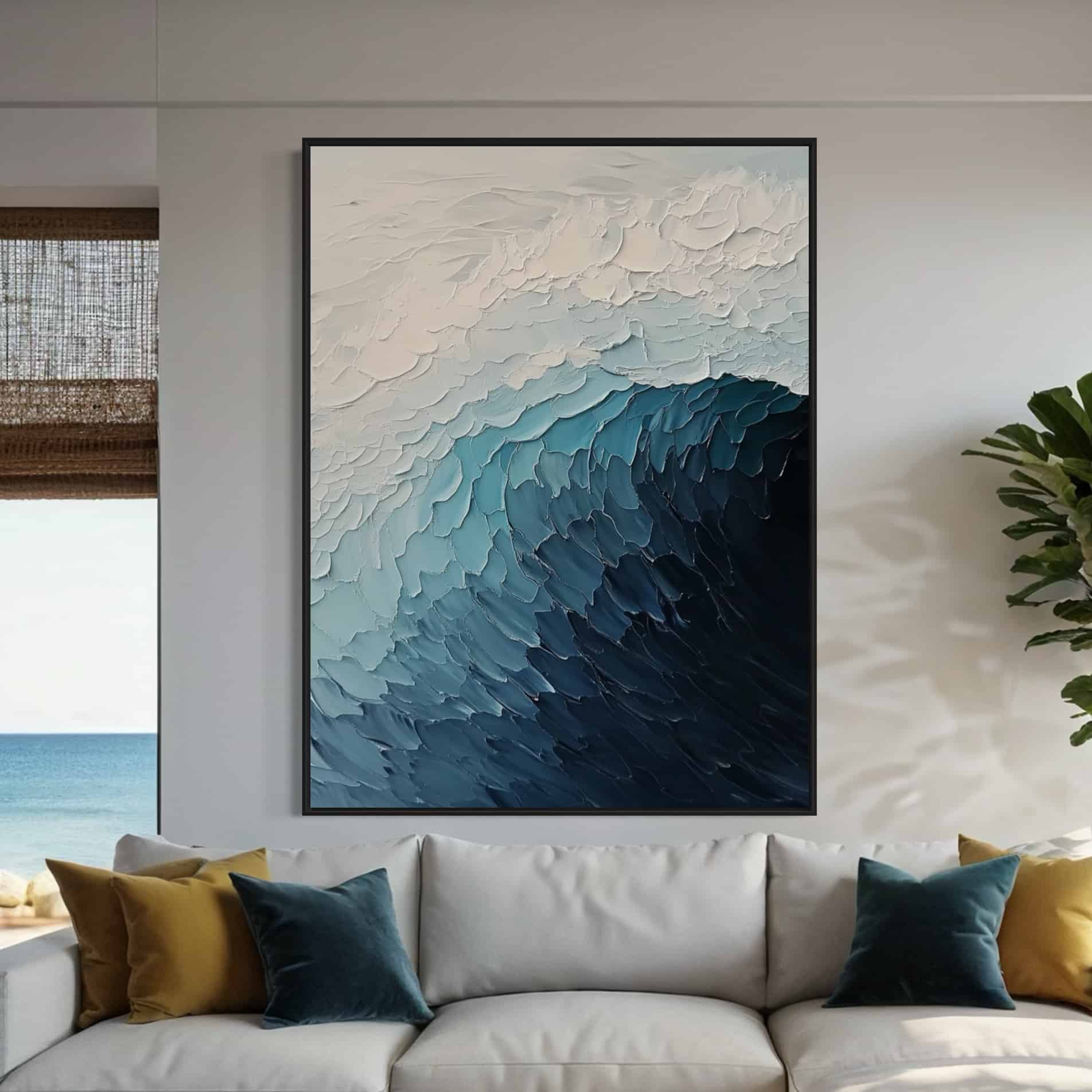 SEA & BEACH ART "AZURE ABYSS"