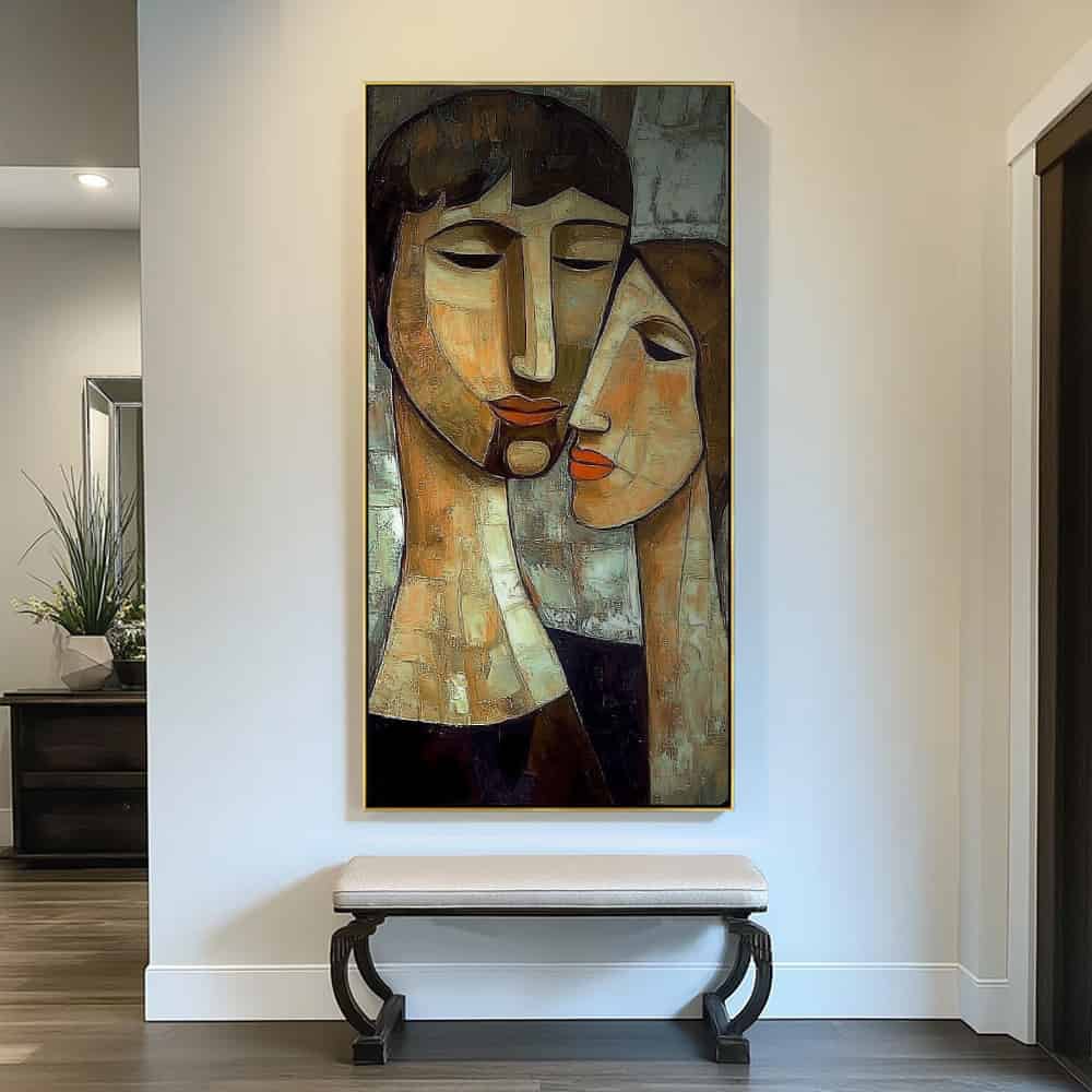 TRANSITIONAL ART "A QUIET UNDERSTANDING"