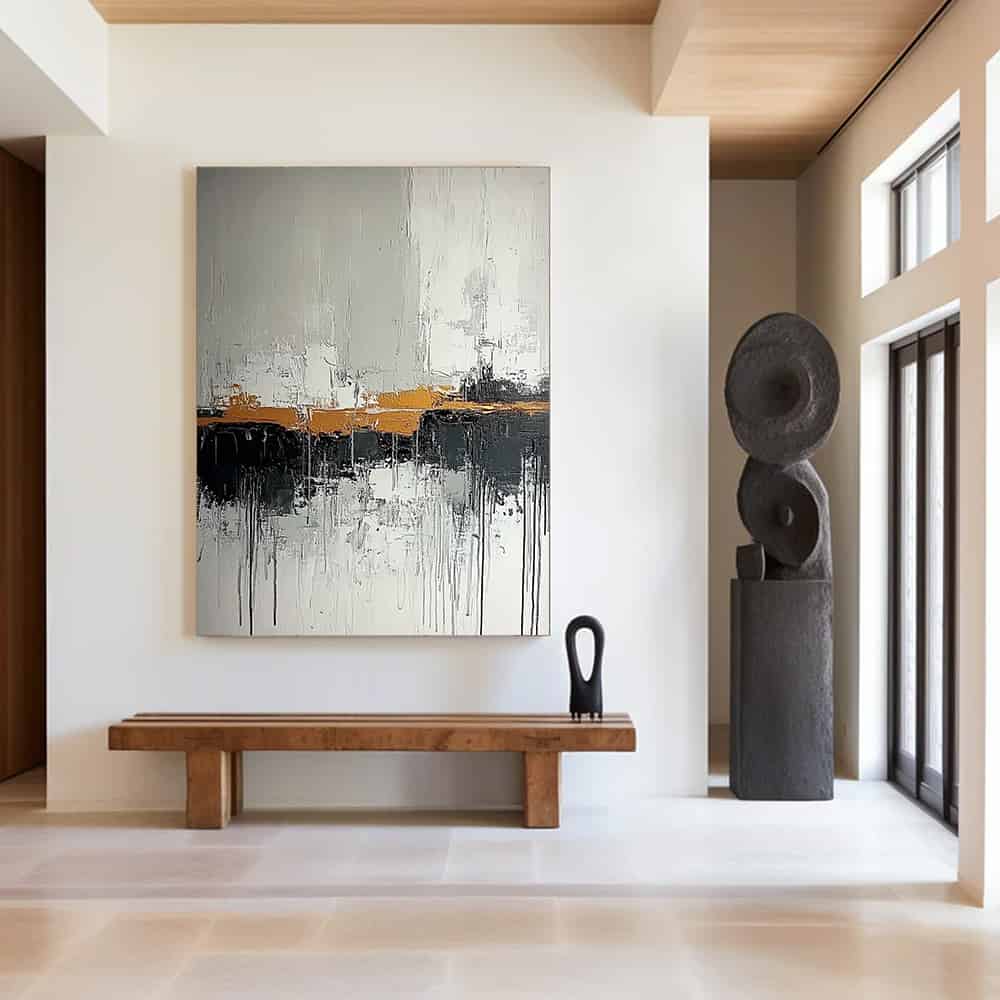 TRANSITIONAL ART "MOLTEN HORIZON"