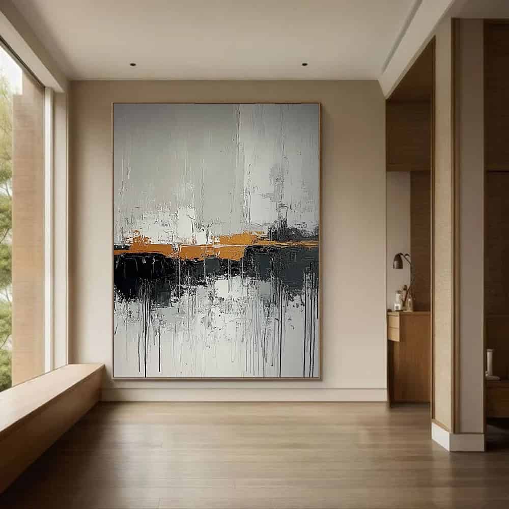 TRANSITIONAL ART "MOLTEN HORIZON"