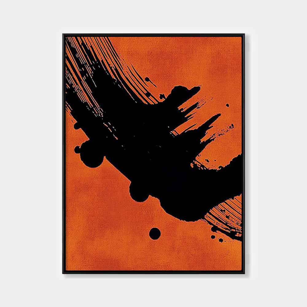 WABI SABI WALL ART "THE DECISIVE STROKE"