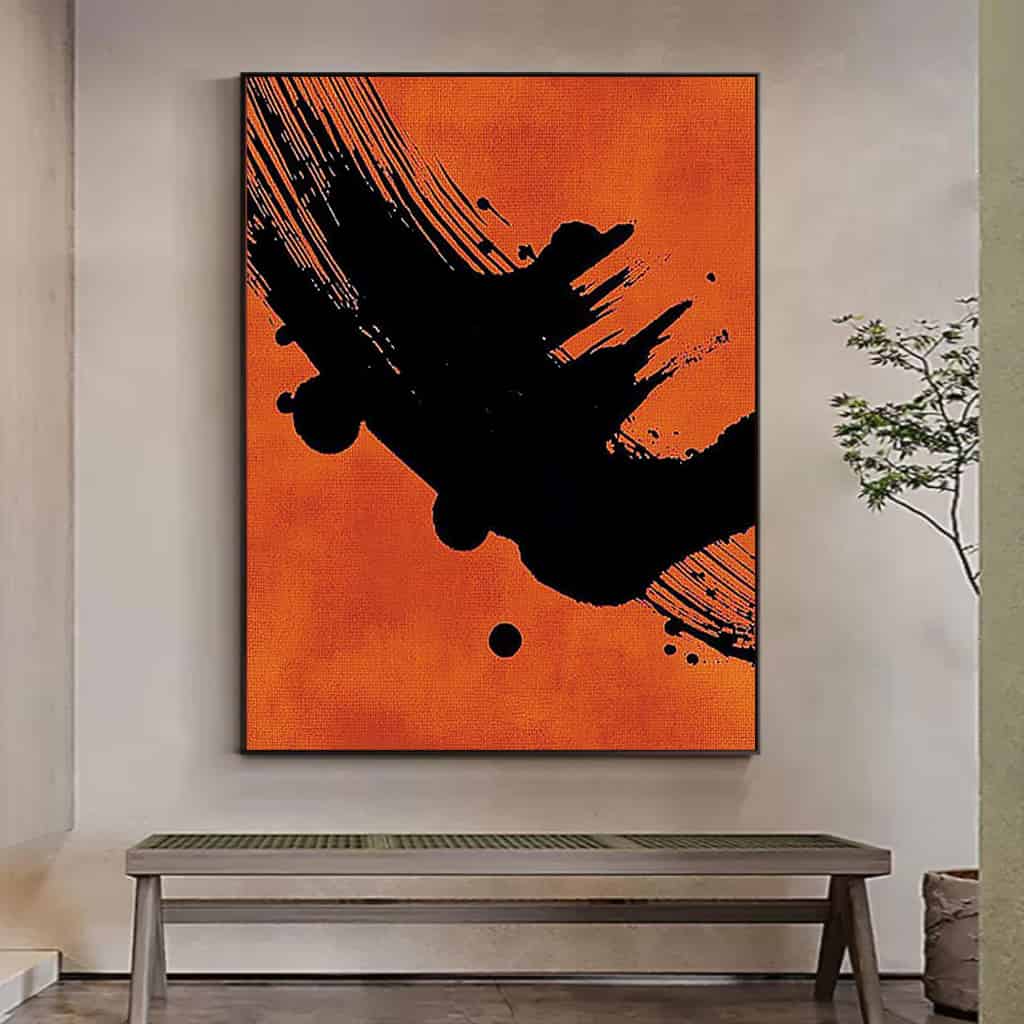 WABI SABI WALL ART "THE DECISIVE STROKE"