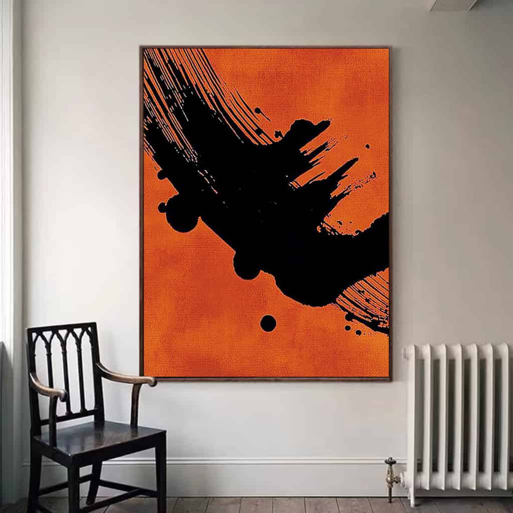 WABI SABI WALL ART "THE DECISIVE STROKE"