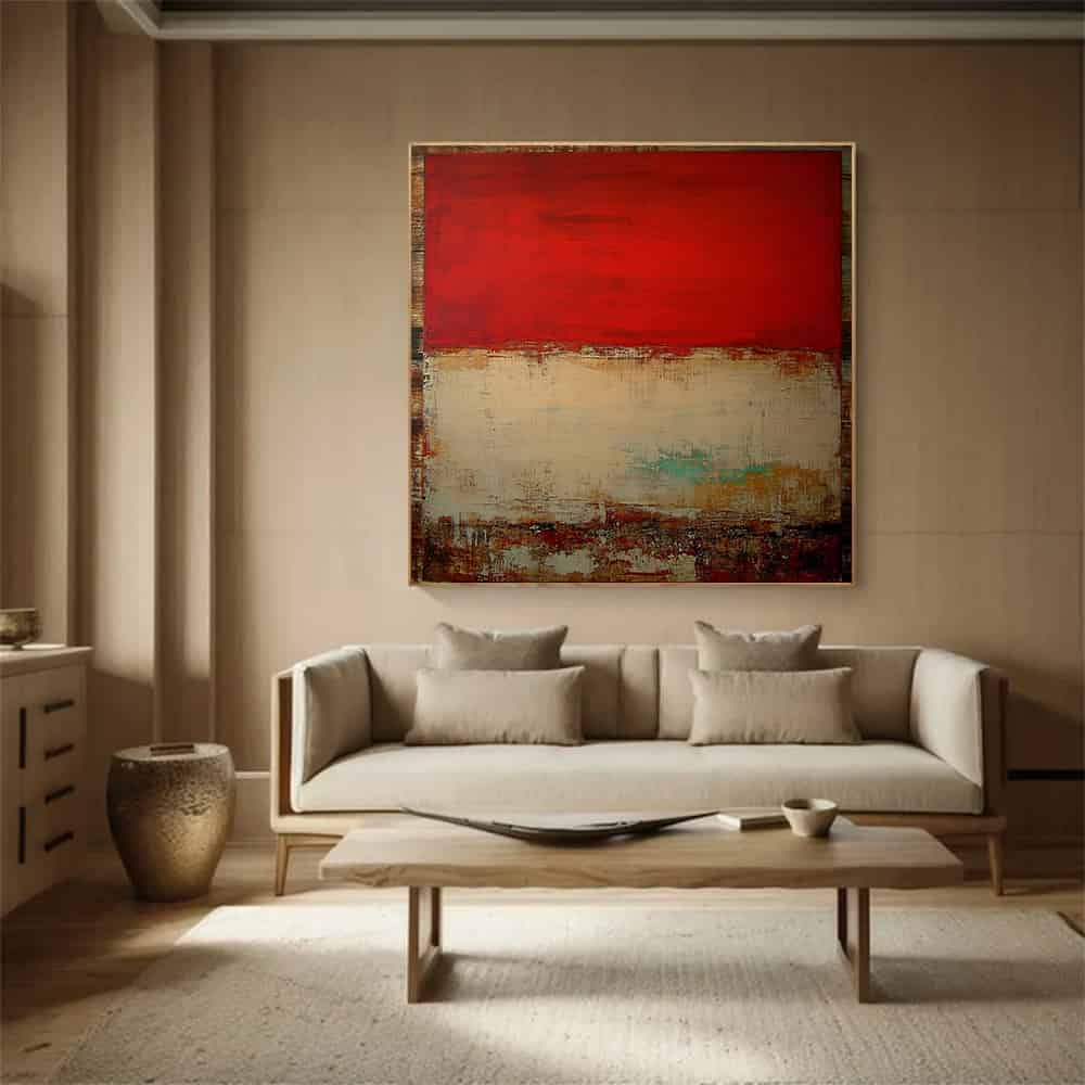 WABI SABI WALL ART "HORIZON OF DECAY"