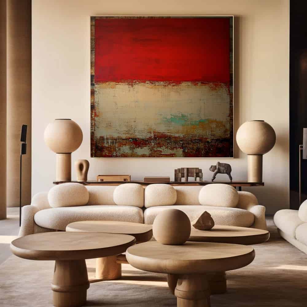 WABI SABI WALL ART "HORIZON OF DECAY"