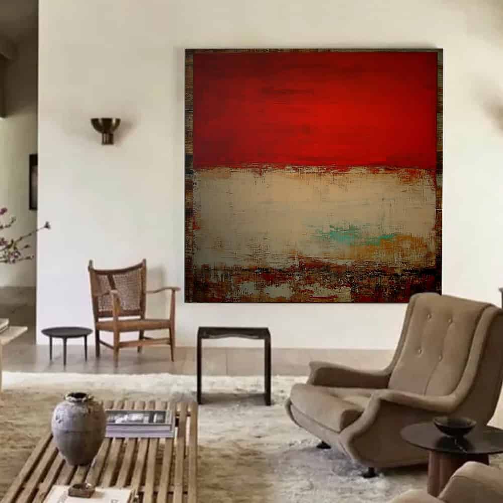 WABI SABI WALL ART "HORIZON OF DECAY"
