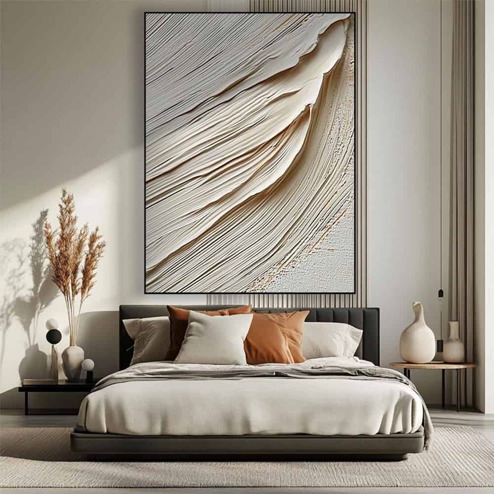 WABI SABI WALL ART "LINEN FOLDS"