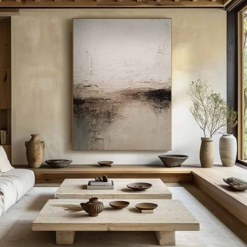 WABI SABI WALL ART "SILENT ESTUARY"