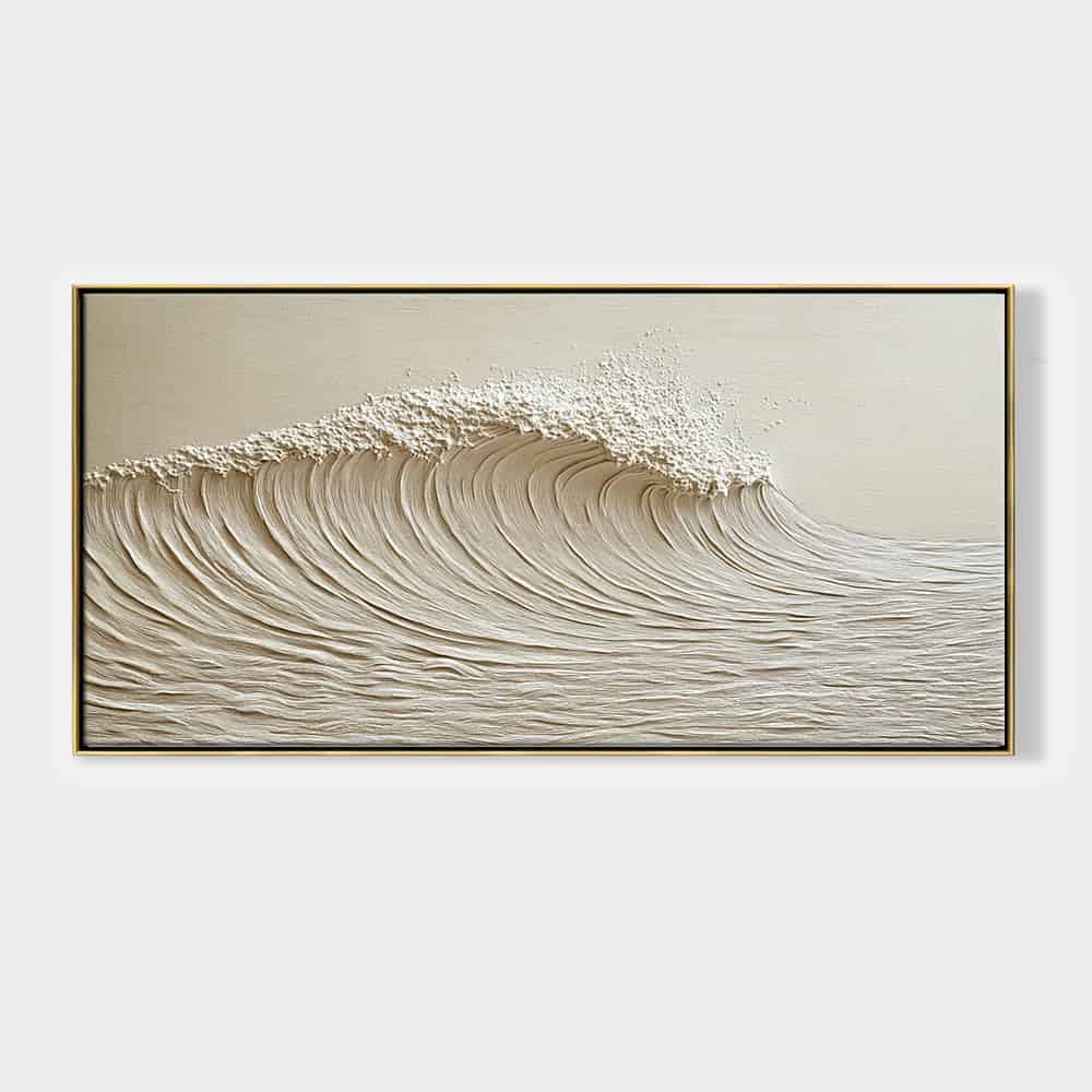SEA & BEACH ART "IVORY CREST"