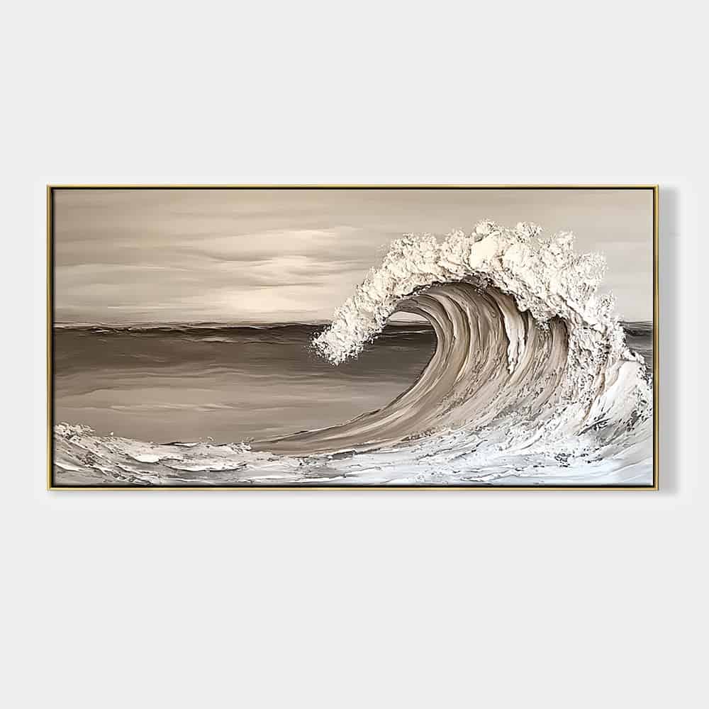 SEA & BEACH ART "STORMY BREAK"