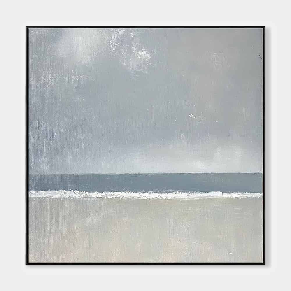 MINIMALIST ART "SILVER LINING"