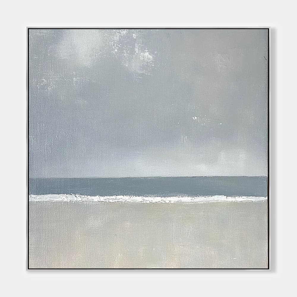 MINIMALIST ART "SILVER LINING"