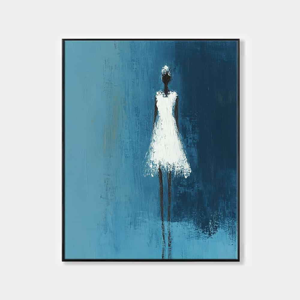MINIMALIST ART: "AQUA DREAM"