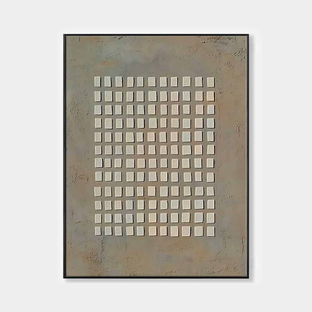 WABI SABI WALL ART "URBAN GRID"