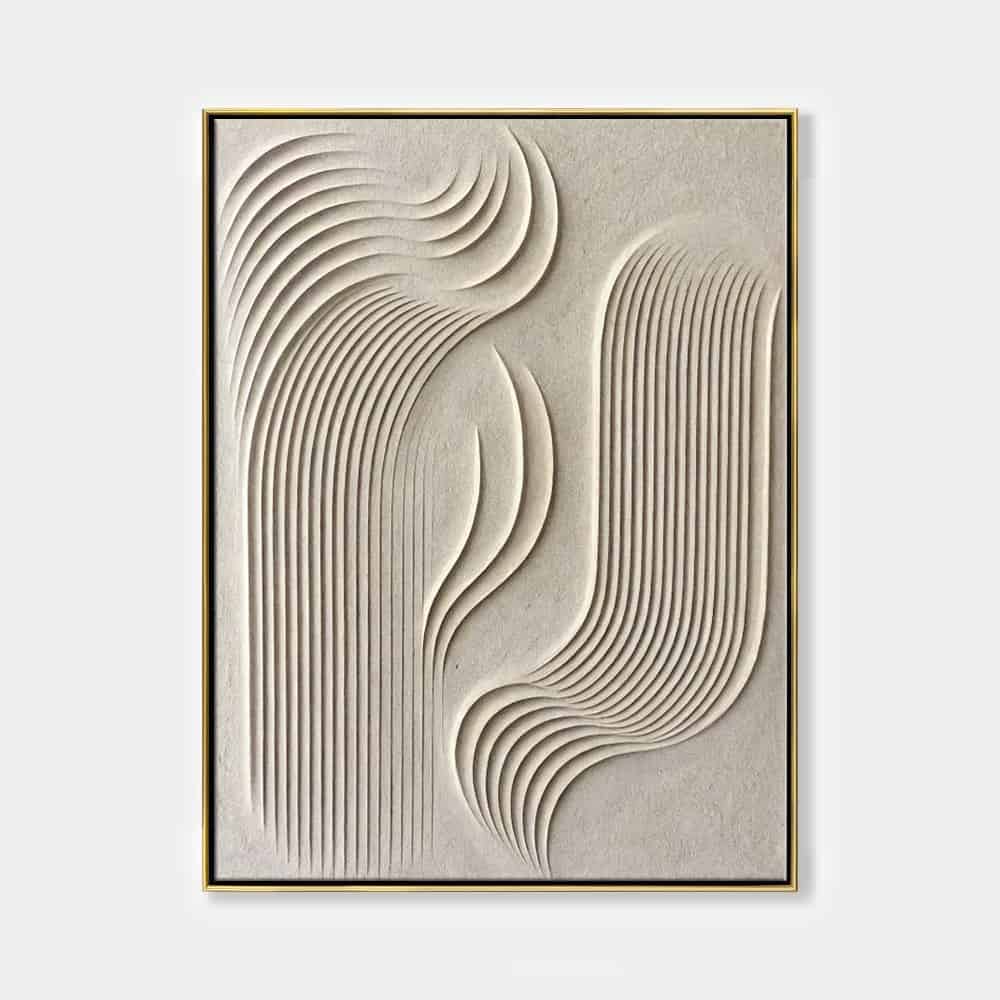 WABI SABI WALL ART "GENTLE CURRENTS"