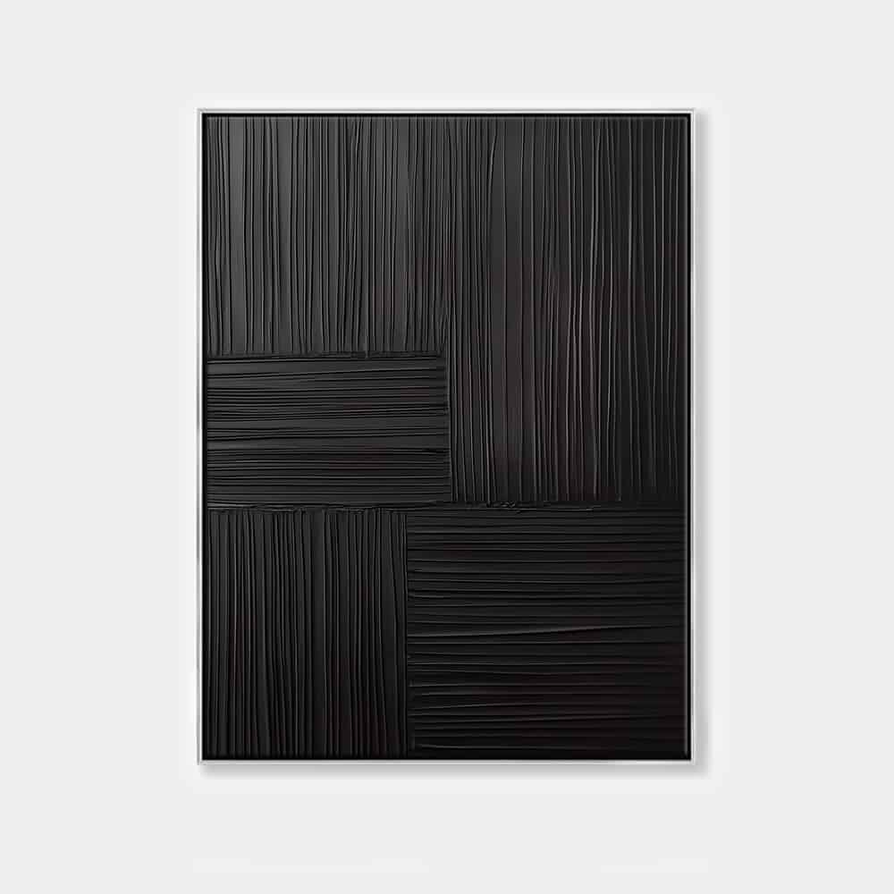 ABSTRACT ART "BLACK SYMPHONY"