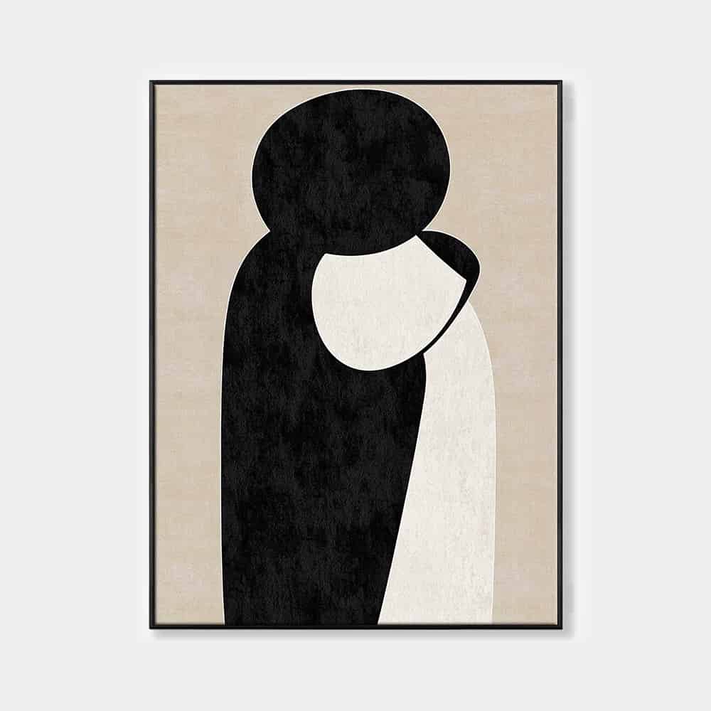 MINIMALIST ART "CONNECTED SOULS"