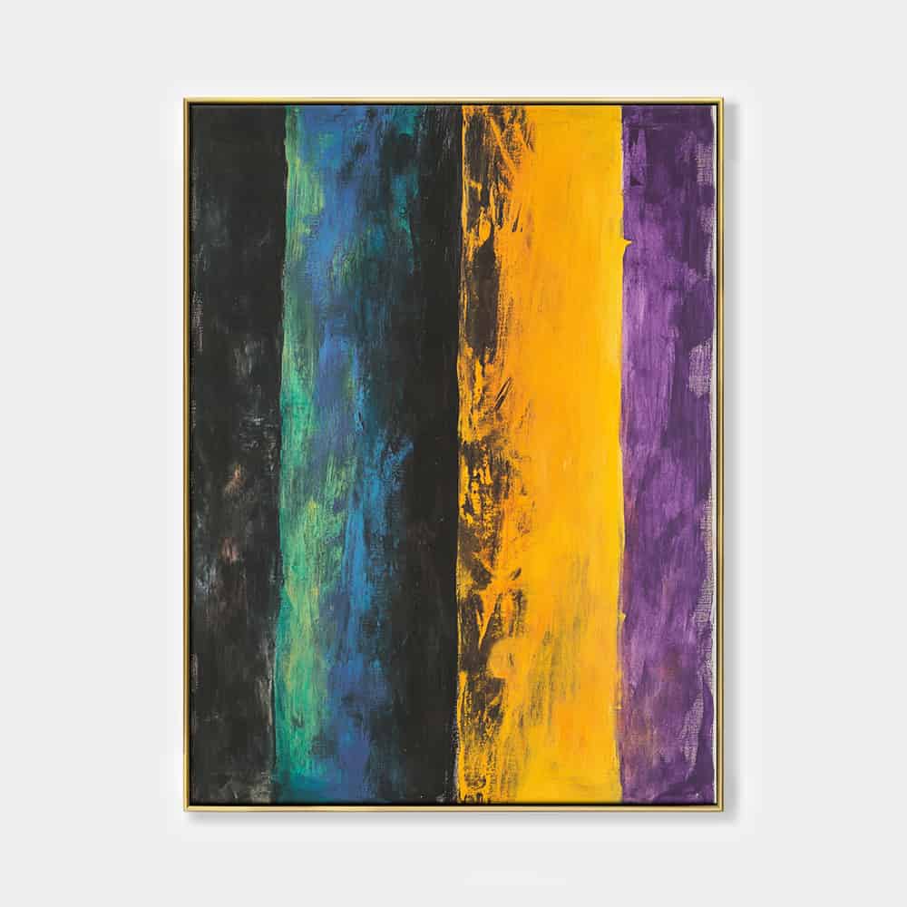 COLOR FIELD PAINTING: "PRIMAL SPECTRUM"