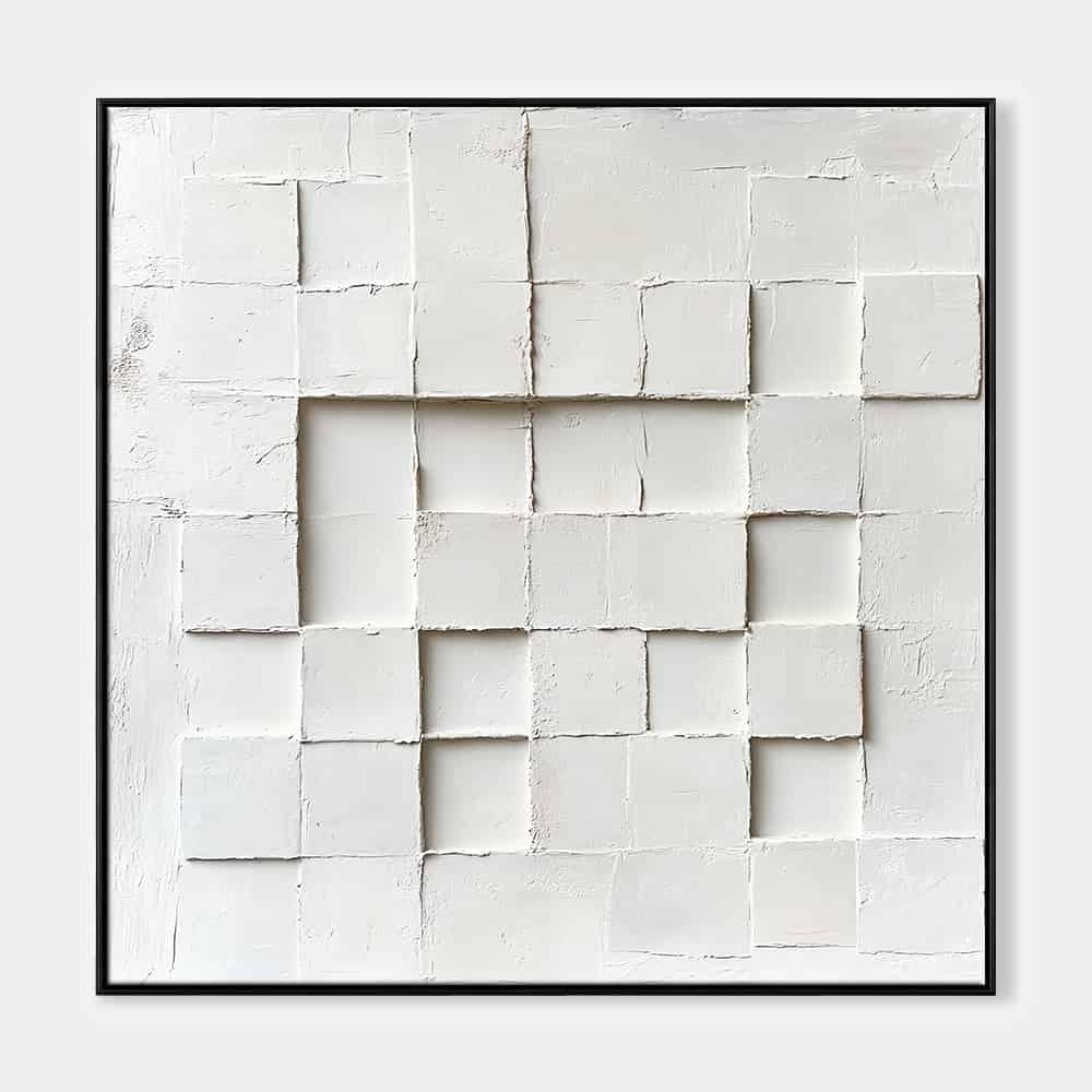 GEOMETRIC ART "ASCENDING CUBES"