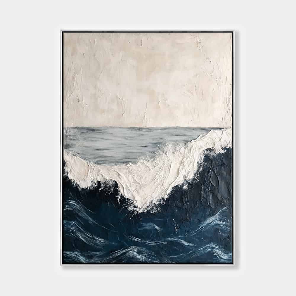 SEA & BEACH ART "ROUGH WATERS"