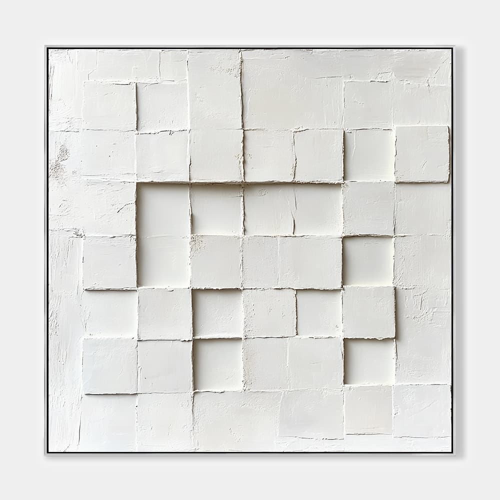 GEOMETRIC ART "ASCENDING CUBES"
