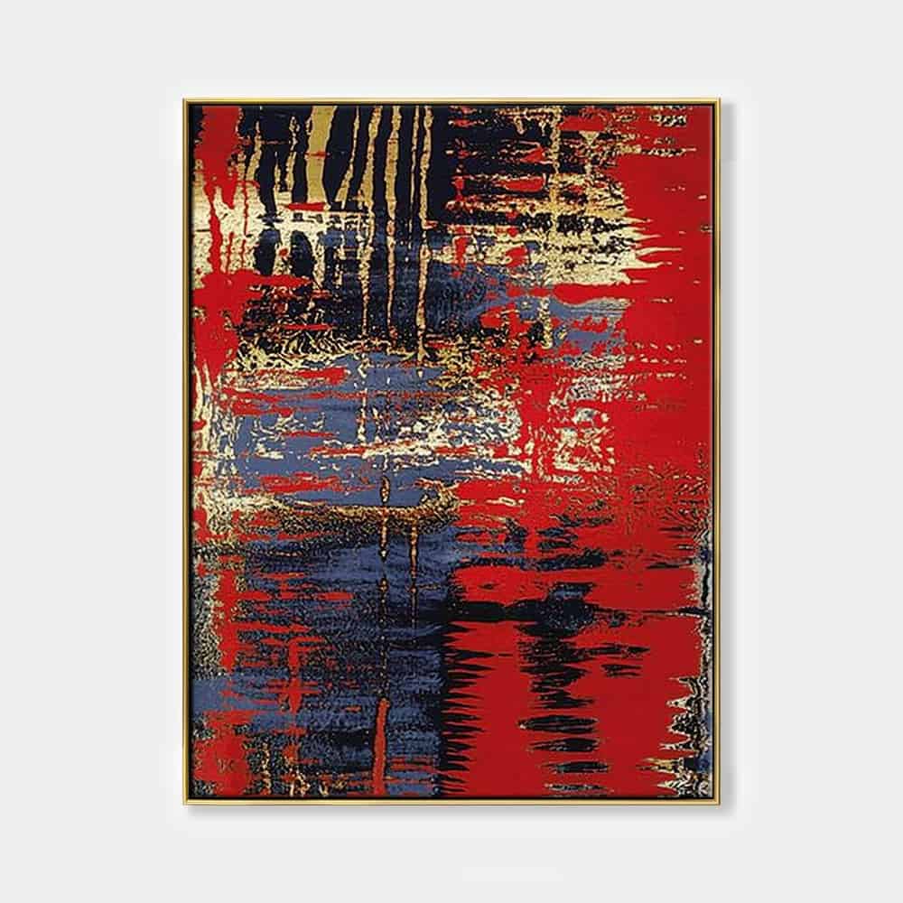 ABSTRACT EXPRESSIONISM: "ROYAL FLUSH"