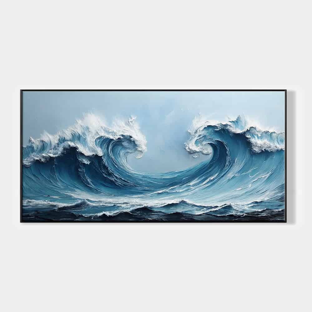 SEA & BEACH ART "TURBULENT SEA"