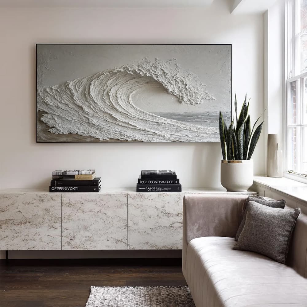 SEA & BEACH ART "FROZEN WAVE"