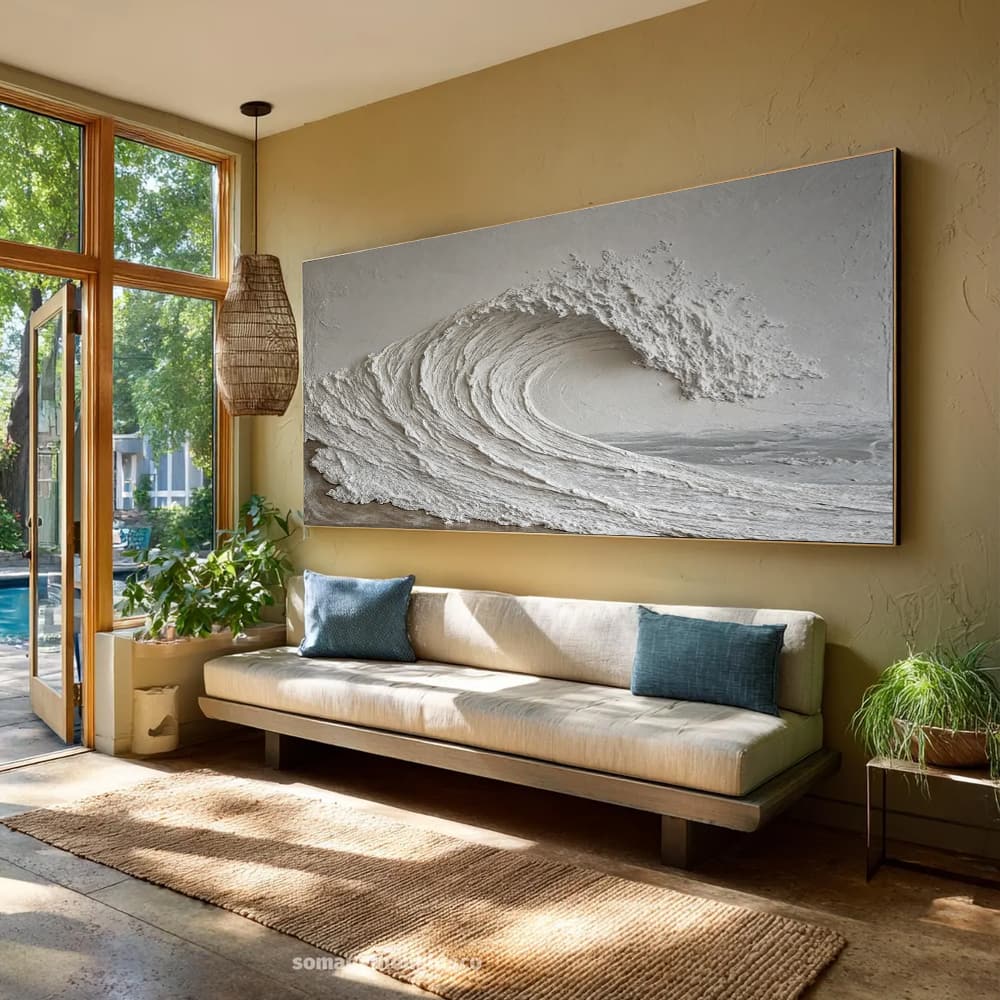 SEA & BEACH ART "FROZEN WAVE"