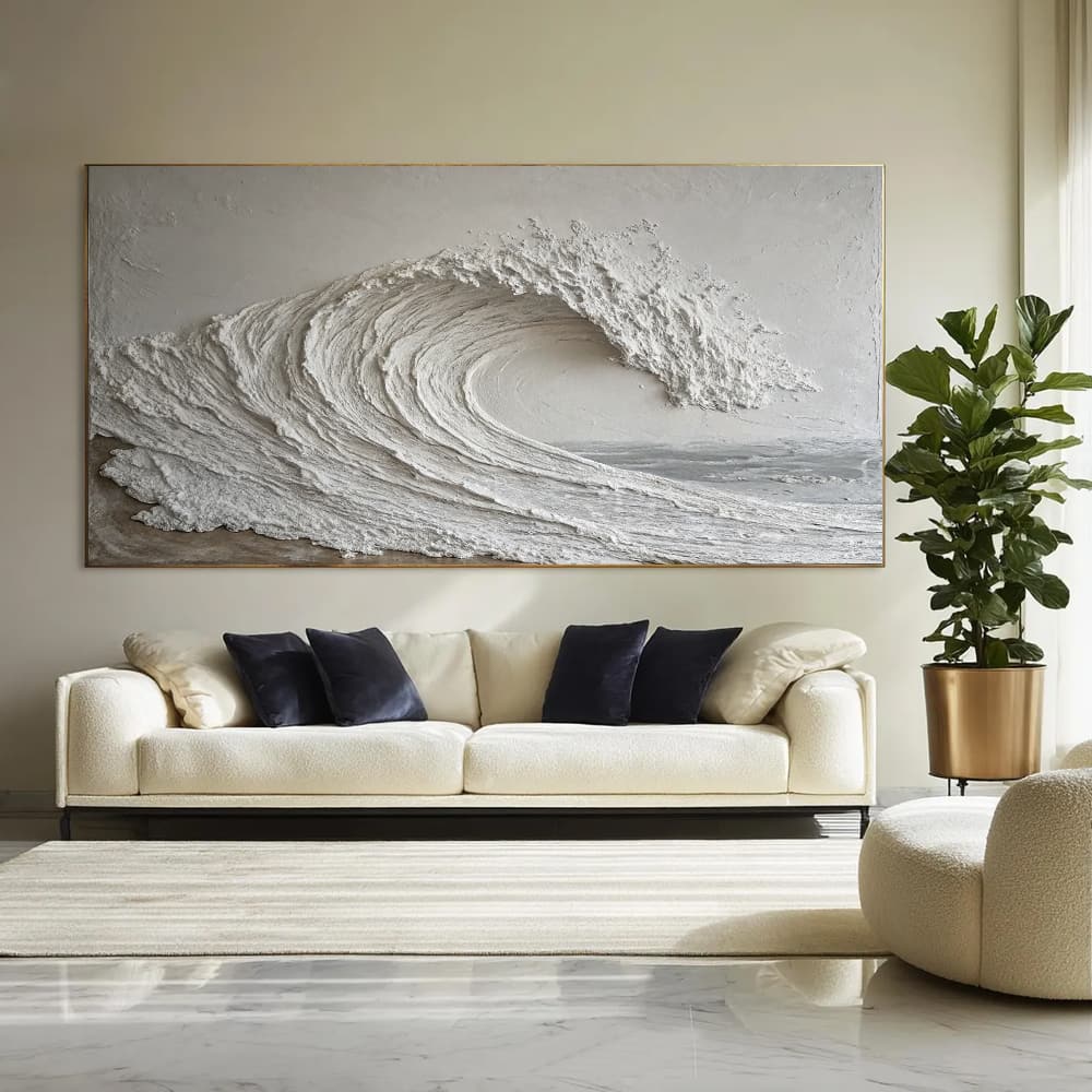 SEA & BEACH ART "FROZEN WAVE"