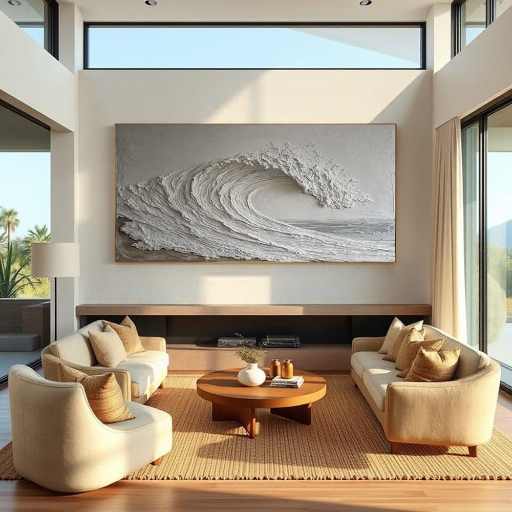 SEA & BEACH ART "FROZEN WAVE"