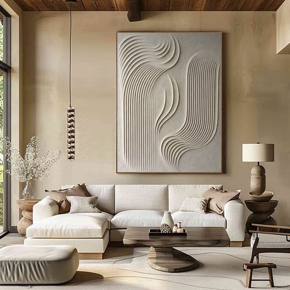 WABI SABI WALL ART "GENTLE CURRENTS"
