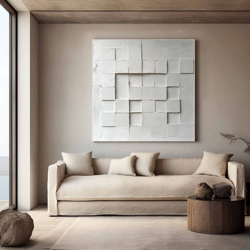 GEOMETRIC ART "ASCENDING CUBES"