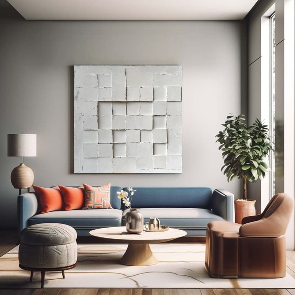 GEOMETRIC ART "ASCENDING CUBES"